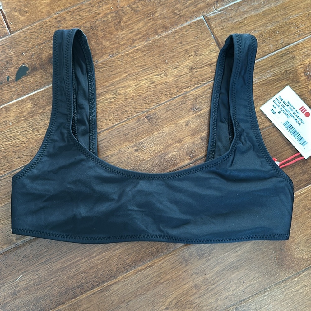 Solid & Striped Black Bikini Set - image 4